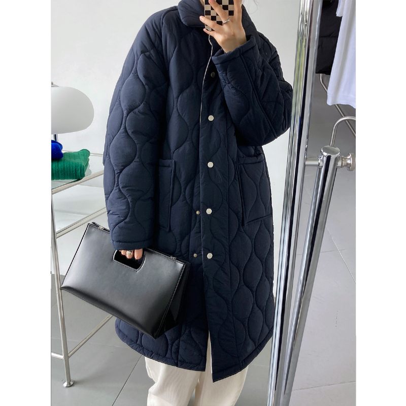 Ladies Cotton Coat Mid Length 2023 Trend