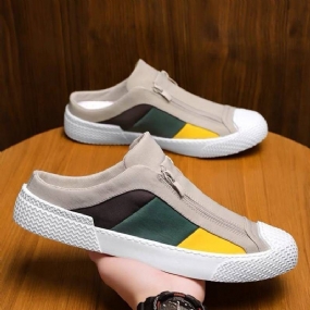 Papuče Pánske Letné Priedušné Sandále Trendy Nazúvacie Plátené Baotou