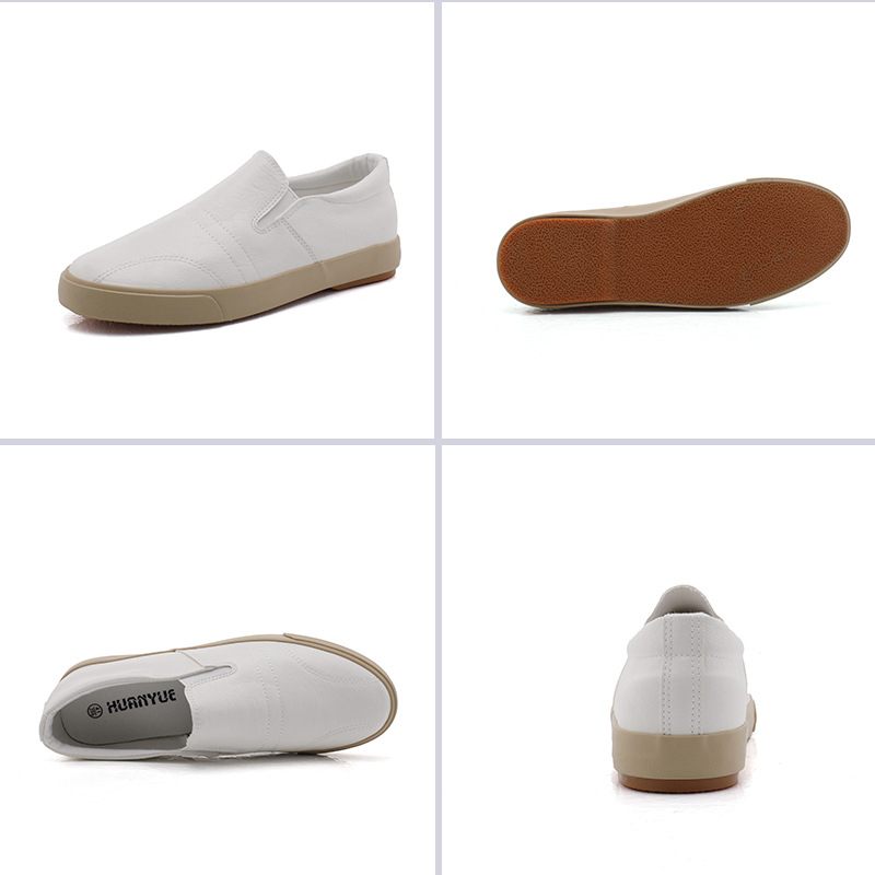 Slip On Ležérne Elastické Pánske Topánky Nízke Šaty Letné Ľahké Gumené Khaki Ploché