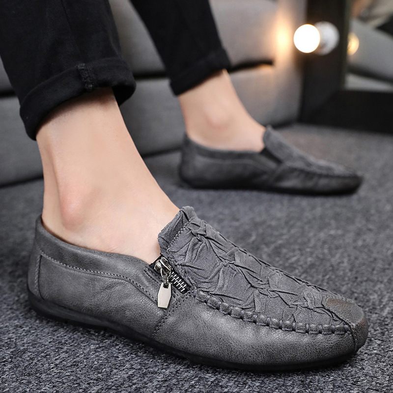 Letné Pánske Topánky Spoločenské Slip-on Hrachové Duch Chlap Ležérna Mäkká Podrážka Trendy