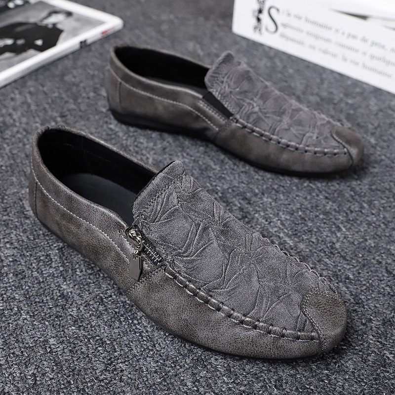 Letné Pánske Topánky Spoločenské Slip-on Hrachové Duch Chlap Ležérna Mäkká Podrážka Trendy