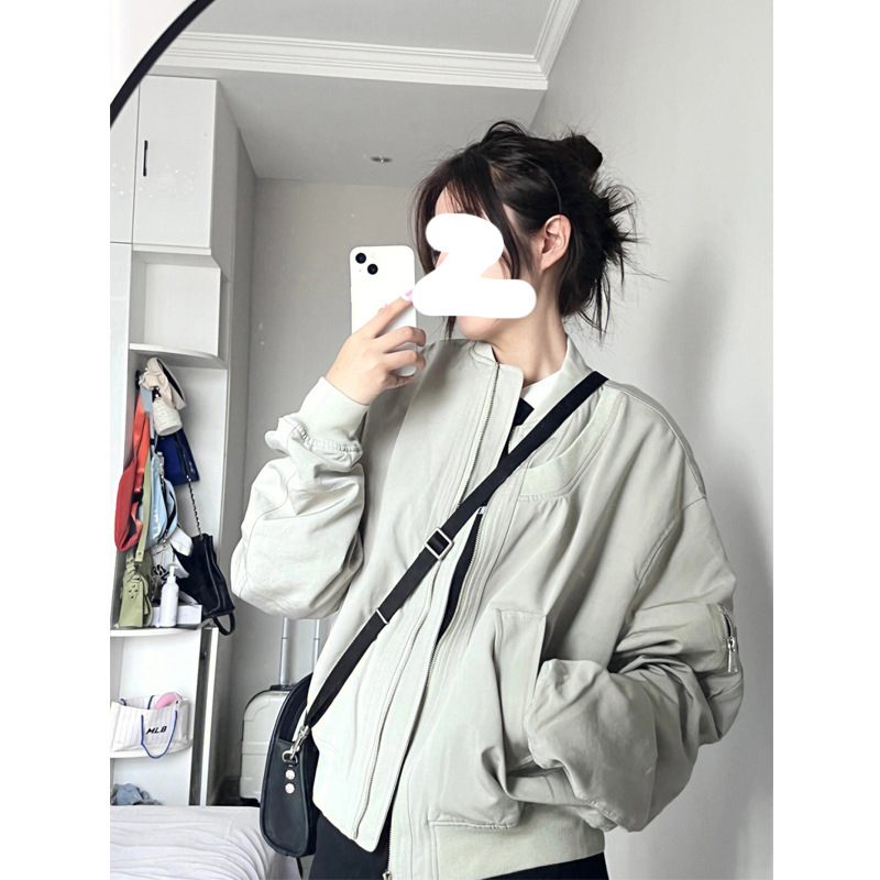 Off-white Coat Dámske Vintage Bundy Trendy