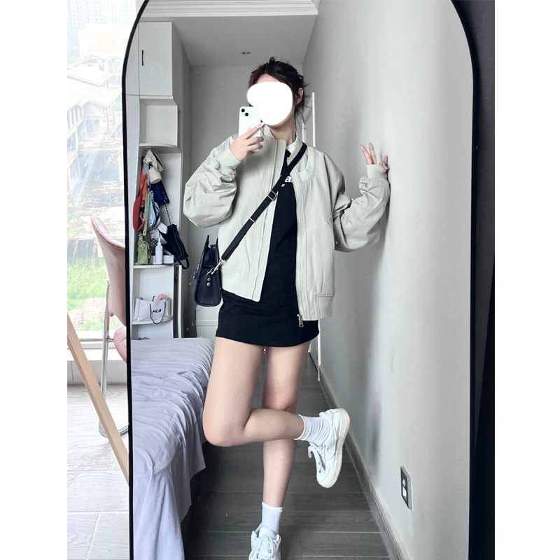 Off-white Coat Dámske Vintage Bundy Trendy