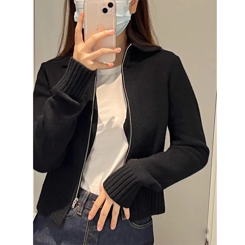 Dámske Ležérne Topy Slim Fit Cropped Coat Béžová 2023