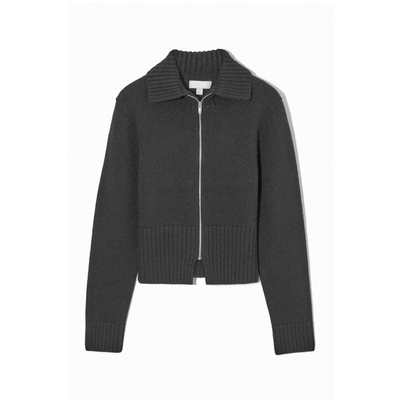 Dámske Ležérne Topy Slim Fit Cropped Coat Béžová 2023