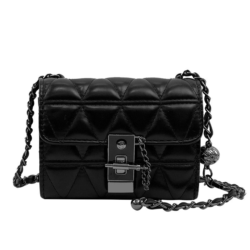 High-end Dámska Jeseň A Zima 2023 Nová Textúra Kabelka Na Rúž Retro Crossbody Mini Retiazková Taška Trend