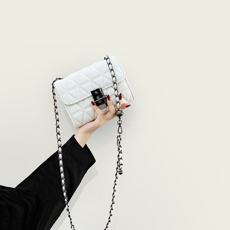 High-end Dámska Jeseň A Zima 2023 Nová Textúra Kabelka Na Rúž Retro Crossbody Mini Retiazková Taška Trend