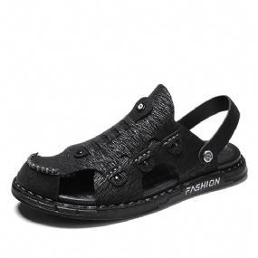 Voľný Čas Športové Plážové Outdoorové Pánske Topánky Trendy Sandále Papuče Baotou Dvojaké Použitie Ležérne