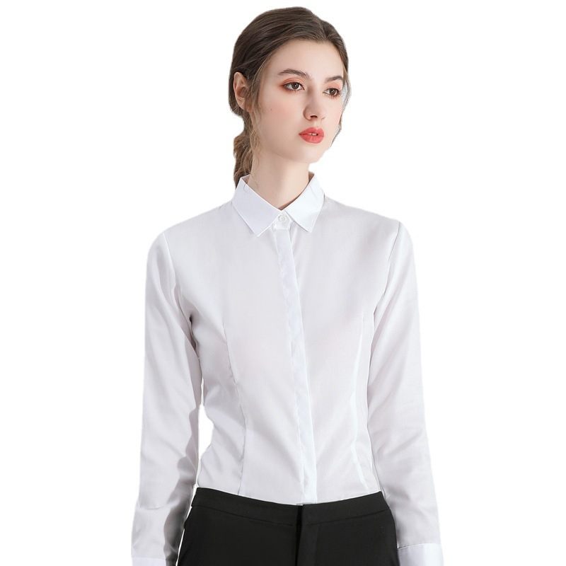 Dámska Košeľa S Dlhým Rukávom Business Formal Workwear