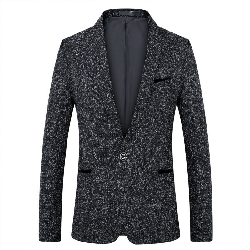 Jesenné Pánske Ležérne Blejzreblazery Slim Youth Coat Trendy Topy