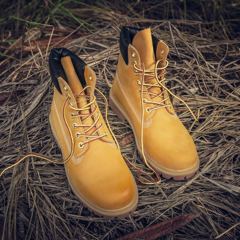 Timberland Vodeodolné Plus Zamatové Martin Pánske Topánky Carter Cat Tooling Vysoké Outdoorové Snehule