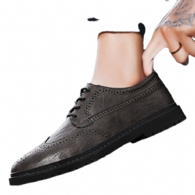 Nové Pánske Topánky Martin Brogue Trendy Spoločenské