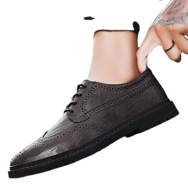 Nové Pánske Topánky Martin Brogue Trendy Spoločenské